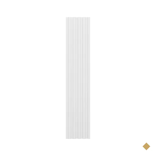 Painel Ripado Milla Branco MDF 230cm Carraro