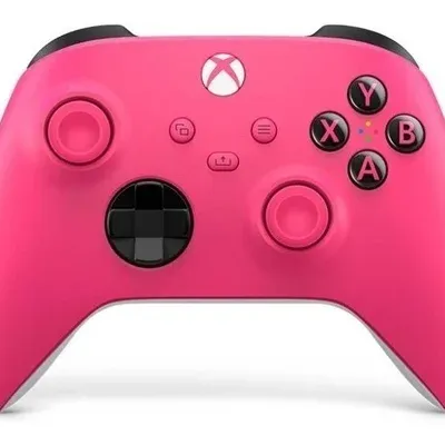 Controle Joystick Sem Fio XBOX Deep Pink Rosa 1914