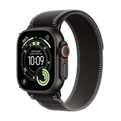 Apple Watch Ultra 3 (GPS + Cellular 49mm) Caixa Preta de Titânio com Pulseira…
