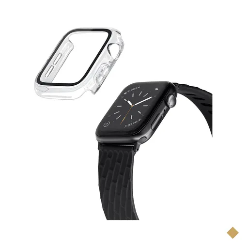 Capa Shield para Apple Watch 45mm em Policarbonato Transparente - Laut -…