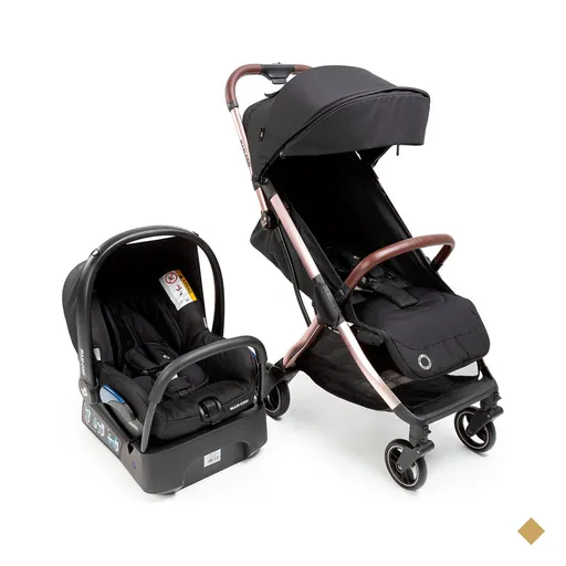 Travel System Eva² Black Champagne - Maxi-Cosi