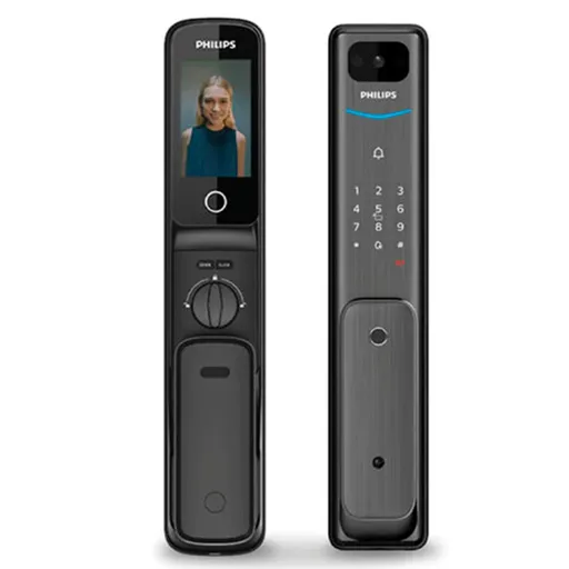 Fechadura Digital Easykey Alpha-VP Preta Philips
